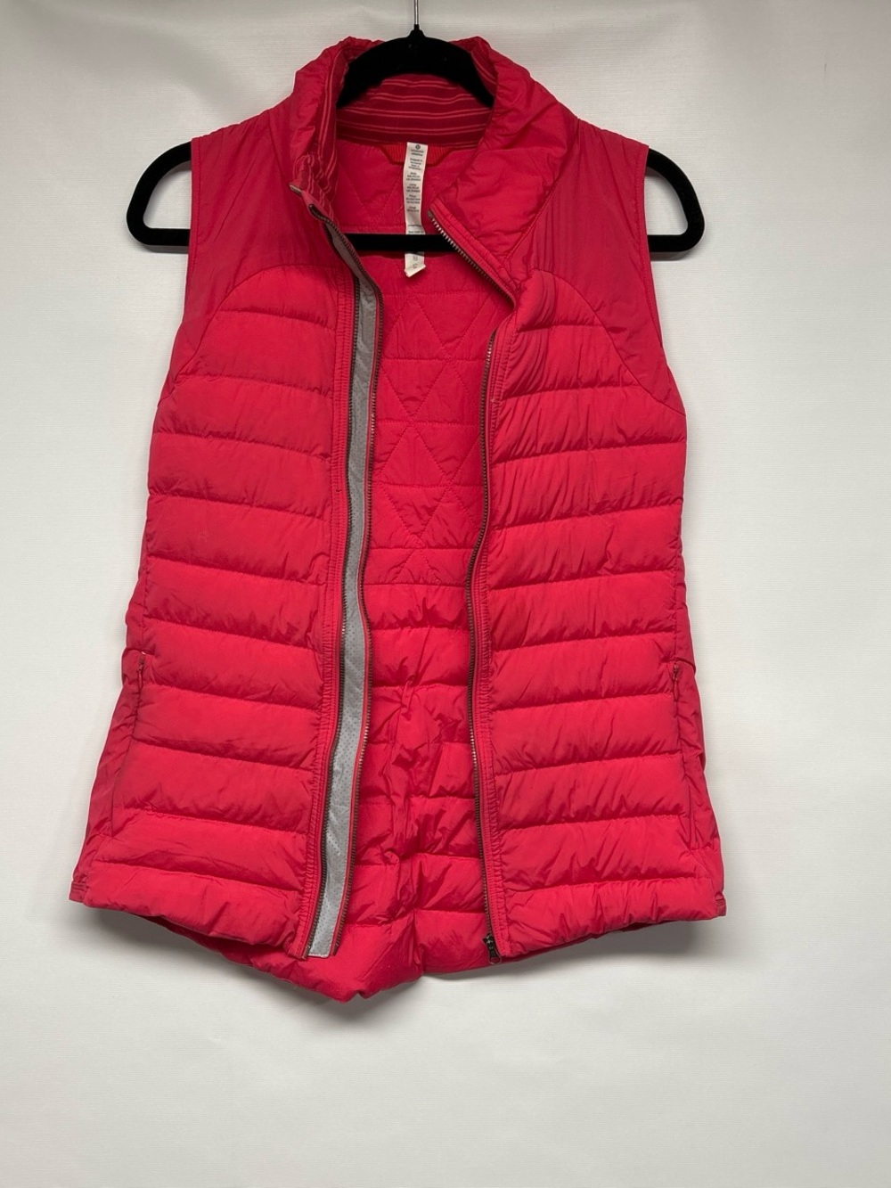 lululemon athletica Hot Pink Quilted Down-Style Vest